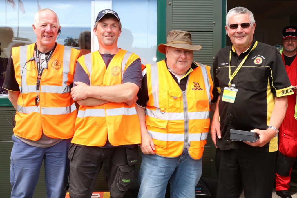 Southern 100 Marshals Tribute to Peter Oates