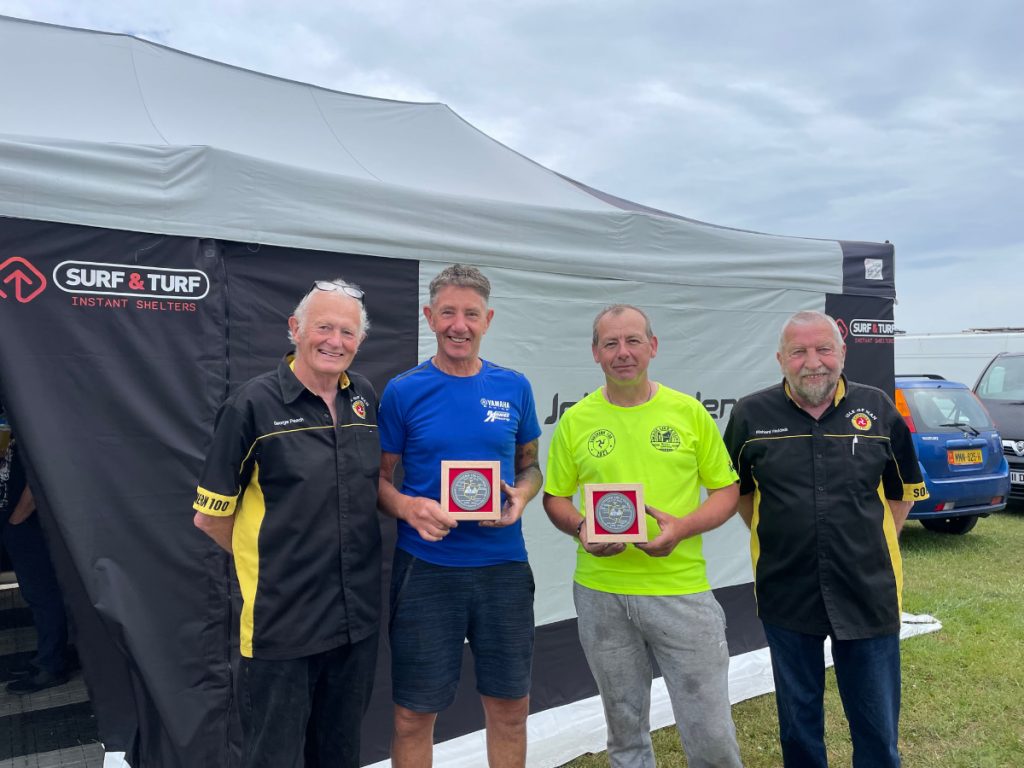 Commemorative Plaques for Southern 100 Sidecar Duos