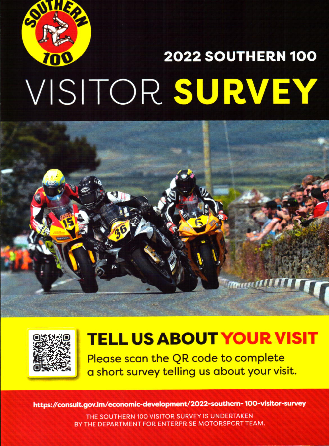 Visitor Survey 2022 Isle of Man Steam Packet Company Southern 100 Road Races