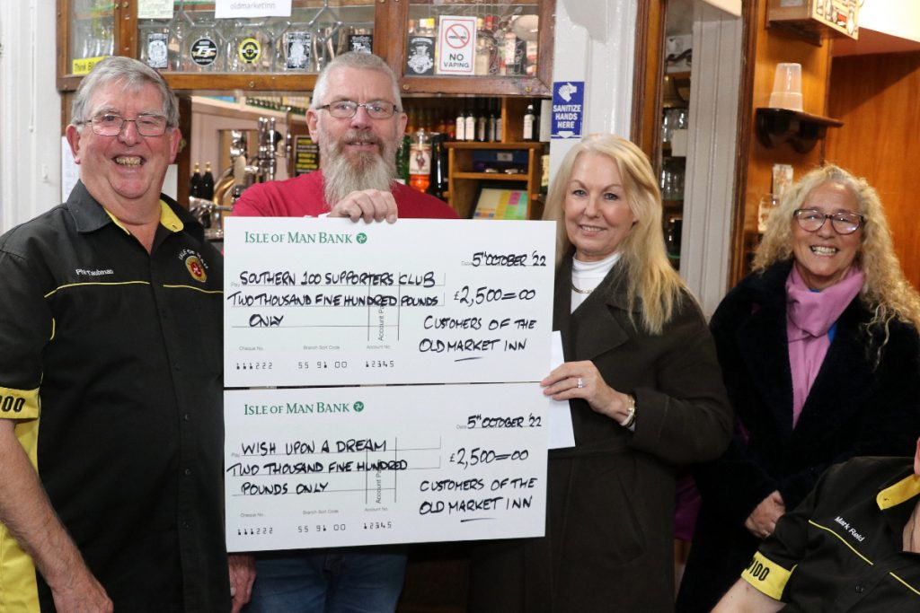 Old Market Inn Continues to Amaze in its Fund Raising  With £5,000 Donations