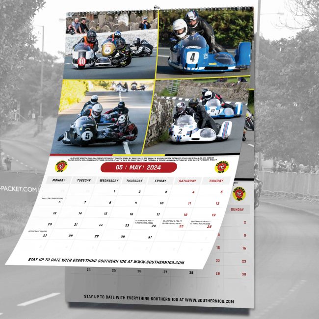 2023/2024 Southern 100 & PreTT Wall Calendar Southern 100