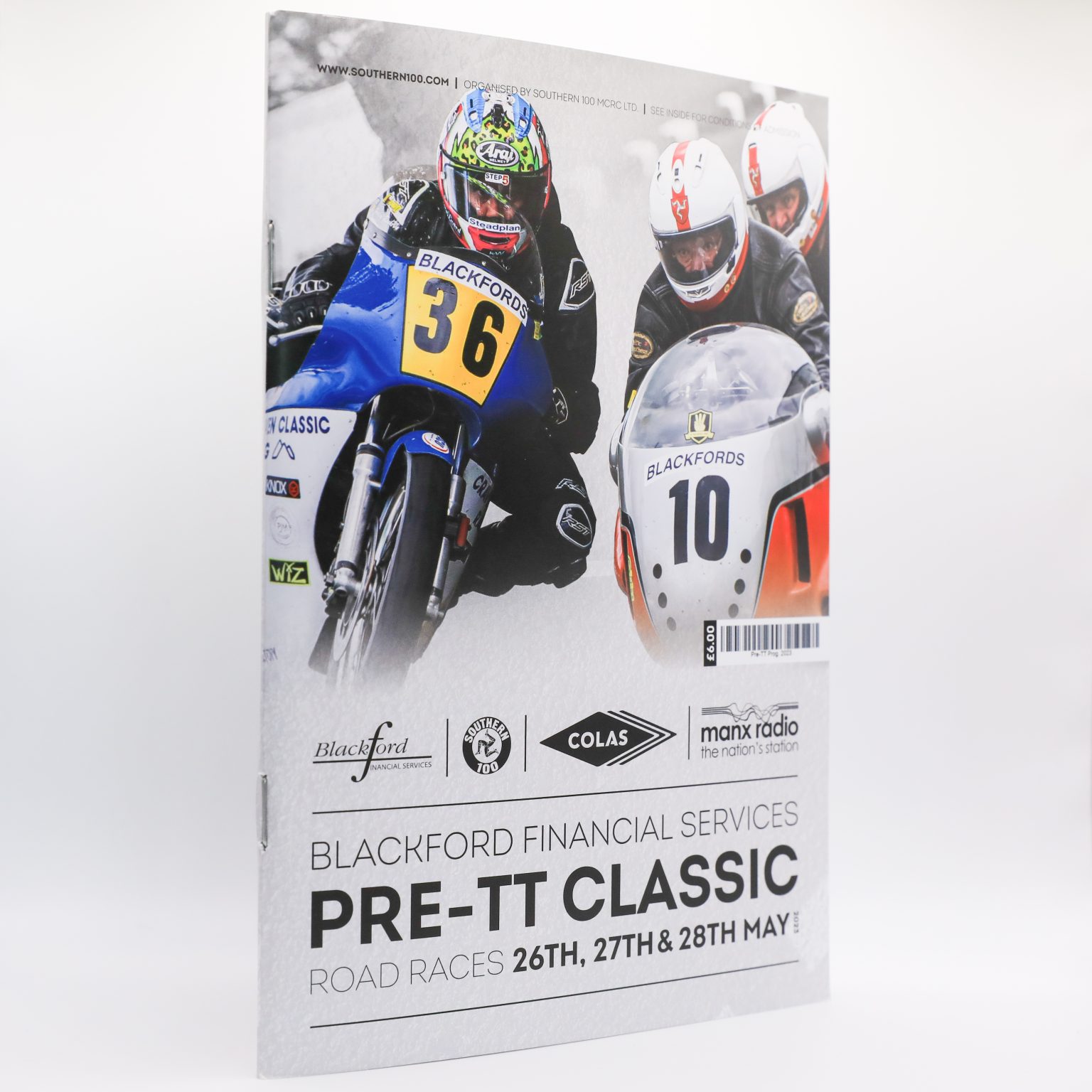 PreTT Classic Road Races 2023 programme now available! Southern 100