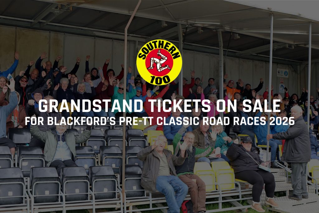 Grandstand Tickets on Sale for Blackford's Pre-TT Classic Road Races